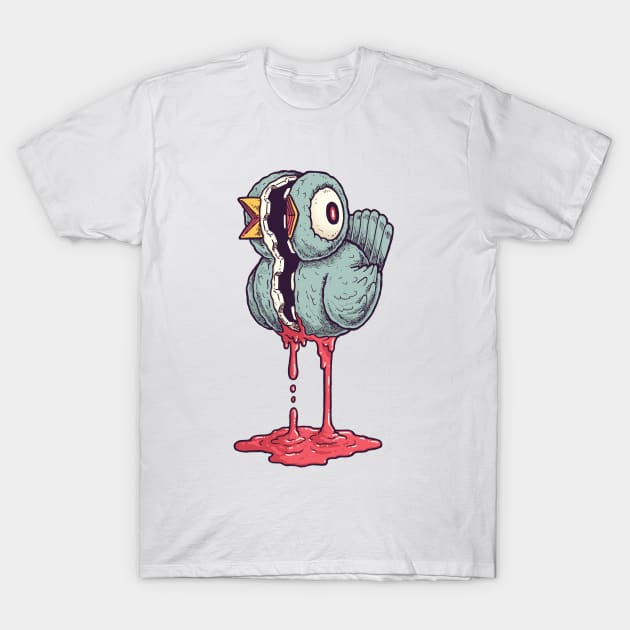 Birds are wierd T-Shirt by Lei Melendres